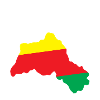 Kurdistan map