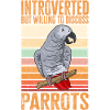 Graupapagei African Grey Parrot Papagei