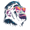 Cool Chimpanzee Sunglasses
