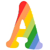 Letter A Rainbow
