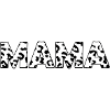 Mama Schriftzug