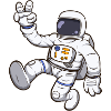 Astronaute dans l’espace