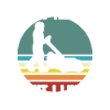 Mowing the lawn
