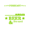 Lawn mowing beer
