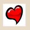 Herz sticker