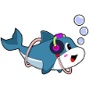 Dolphin Headphones Musique