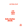 Ich liebe dich