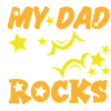 My dad rocks