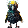Cute Steampunk Bird