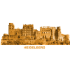 Heidelberg Slotsruin Baden-Württemberg