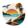 California Sunset Paradise
