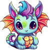 Dragon Kawaii Dessin