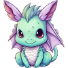 Dragon Kawaii Dessin