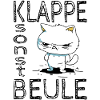 Klappe sonst Beule