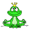 Yoga-Frosch