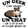 Geek et chat
