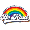Be Kind LGBT Rainbow