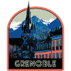 Illustration emblematic view of Grenoble