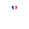 France Heartbeat Drapeau français
