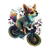 Chihuahua | Bike | Bicycle | Dog | Cycling |