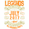 2017 July Birthday Legend