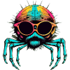 Mikala the spectacled spider