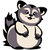 Just cute raccoon