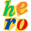 Conception de lettres majuscules Hero