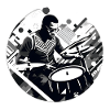 Rhythm in black and white