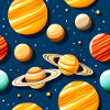 Freaky Solar System Pattern
