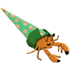 Hermit Crab School Cone