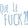 What the fuck en Français
