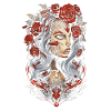 Women and Roses