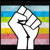 Queer Pride Faust Aufkleber