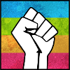 Panromantic Pride Fist sticker
