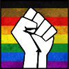 Philadelphia's Pride Fist sticker