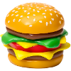 Hamburger Po Art Print