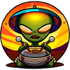 Alien Handpan Player