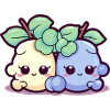 Mak and bok kawaii grapes