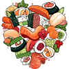 Pour l'amour des sushis