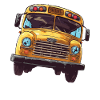 Schulbuswärter - Schulbusfahrer