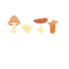 Pensioner retired Mushroom Hunting