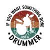Schlagzeug Spieler Drummer