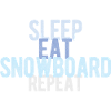 Snowboard Spruch für Snowboarder