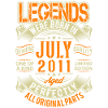 2011 July Birthday Legend