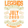 2009 July Birthday Legend