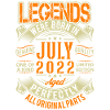 2022 July Birthday Legend