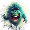 monstre vert foot