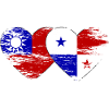 Taiwan Panama flag used