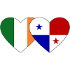 Ireland Panama flag